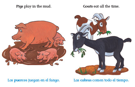 Animals at the Farm Big Book / Animales de la granja