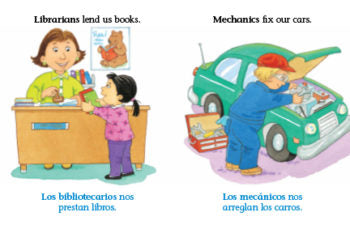 Jobs Around My Neighborhood Big Book/ Oficios en mi vecindario