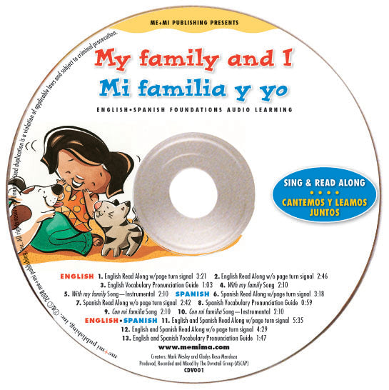 My family and I CD/ Mi familia y yo