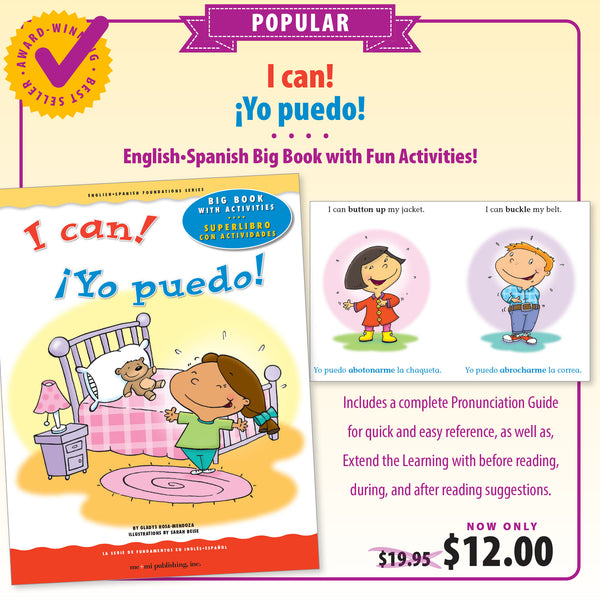 I can Big Book / ¡Yo puedo!