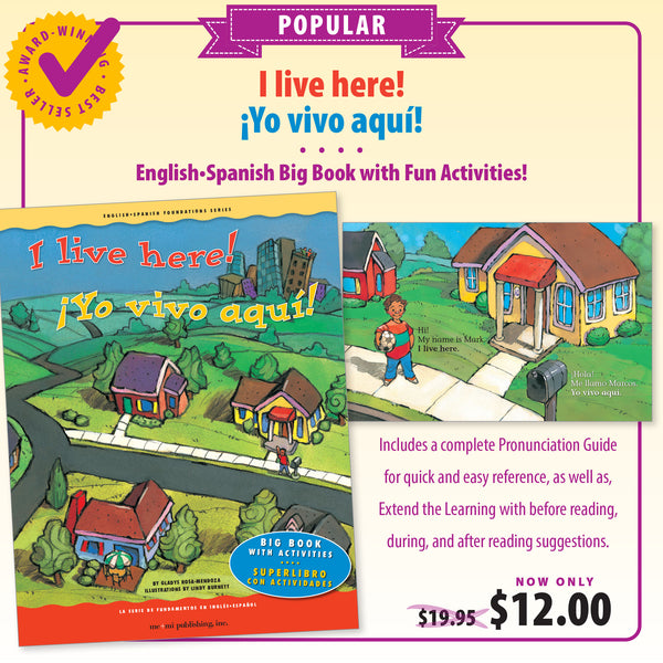I live here! Big Book/ ¡Yo vivo aquí!