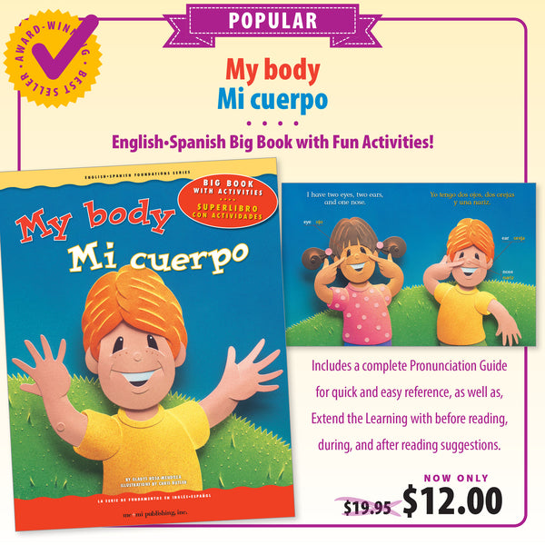 My Body Big Book / Mi cuerpo