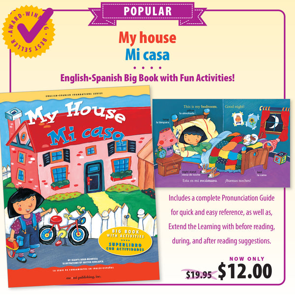My House Big Book / Mi casa