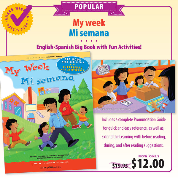 My week Big Book/ Mi semana