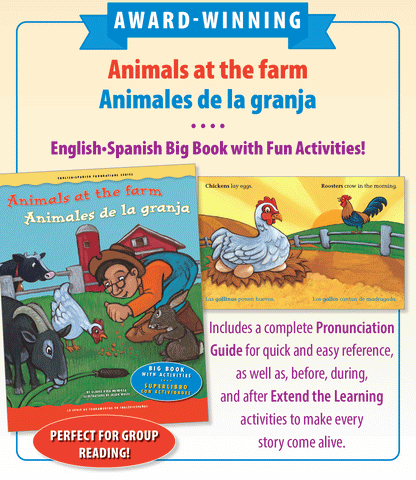 Animals at the Farm / Animales de la granja