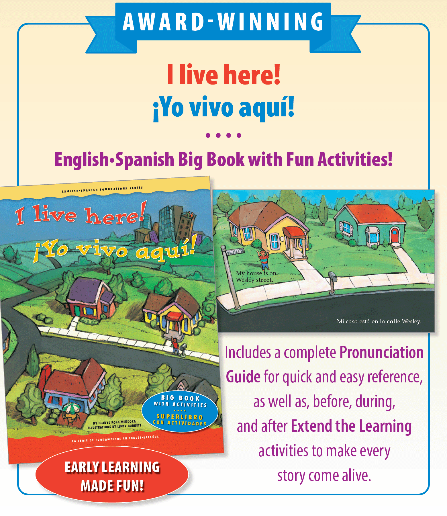 I live here! / ¡Yo vivo aquí!