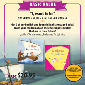 I, want to be—Adventure Series Basic Value 2 Book Bundle