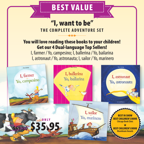I, want to be—The Complete Adventure Series Best Value 4 Book Bundle