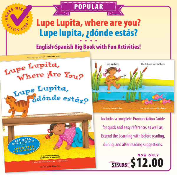 Lupe Lupita, Where Are You? Big Book / Lupe Lupita, ¿dónde estás?